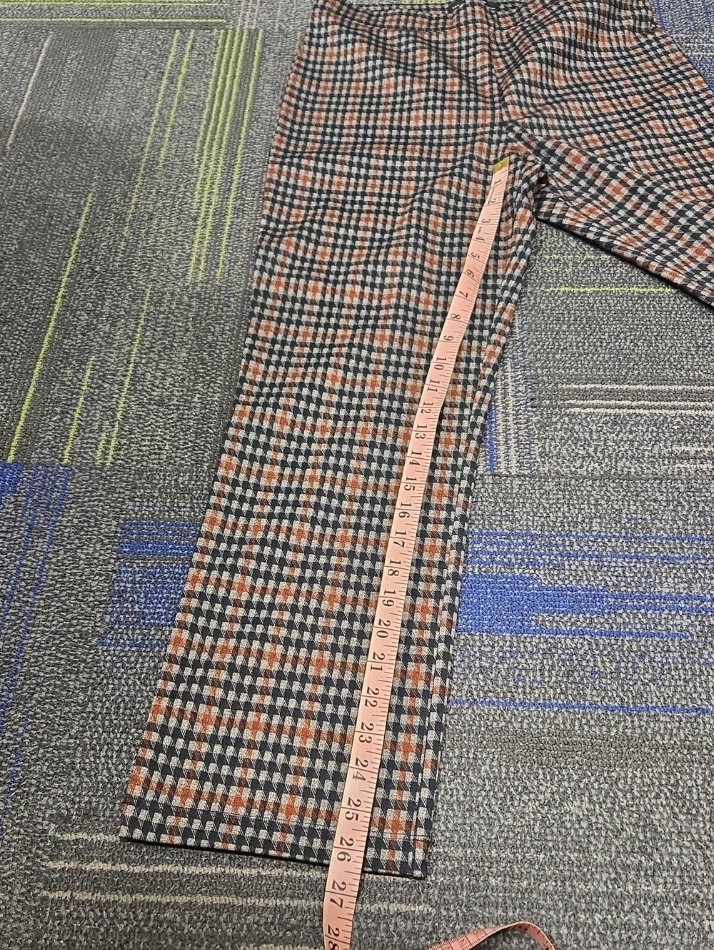 Sanctuary X Anthropologie-"Carnaby" Kick Crop Gordon Plaid Pants-Size Medium - Picture 9 of 12